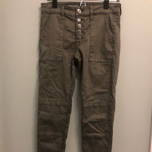 American Eagle Jegging Pant, Army Green
